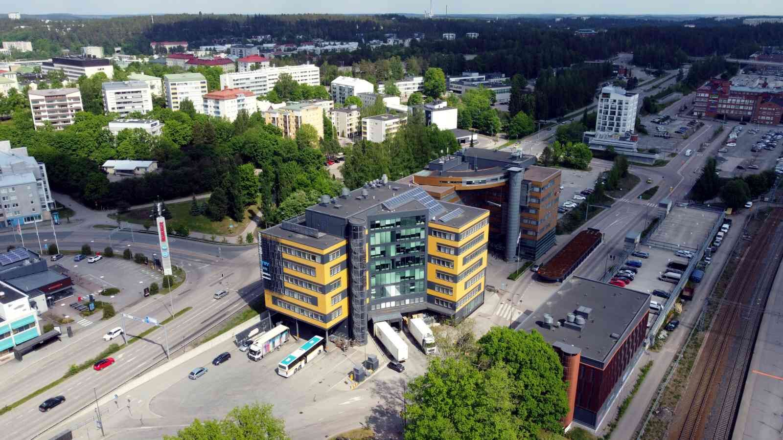 Kuva toimitilasta